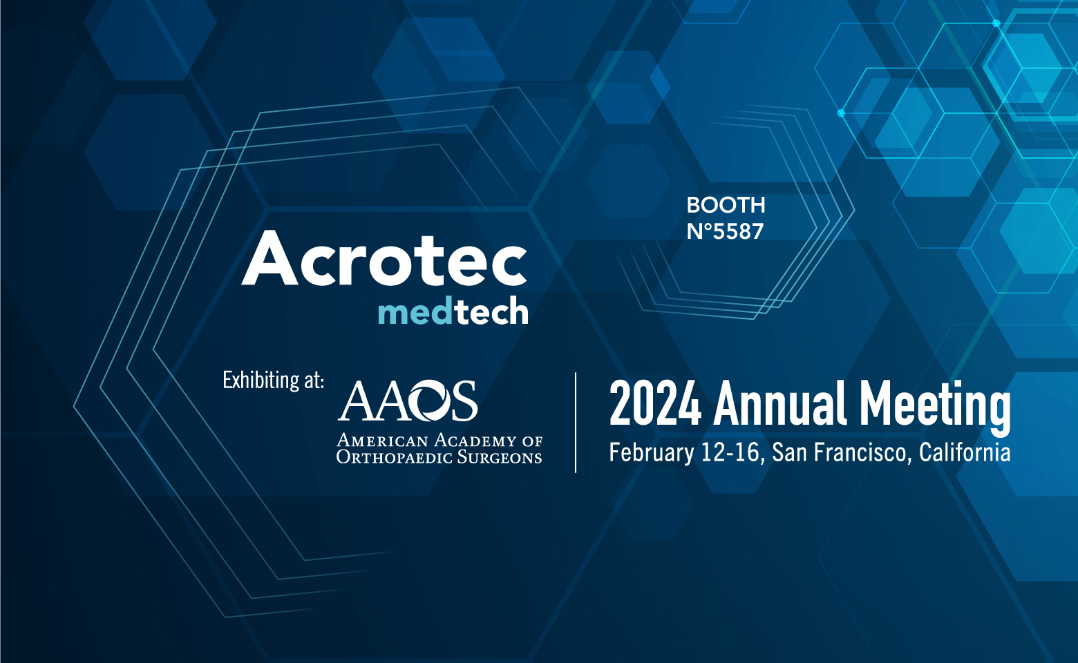 AAOS 2024: A Convergence of Innovations in Traumatology, Robotics and Spine