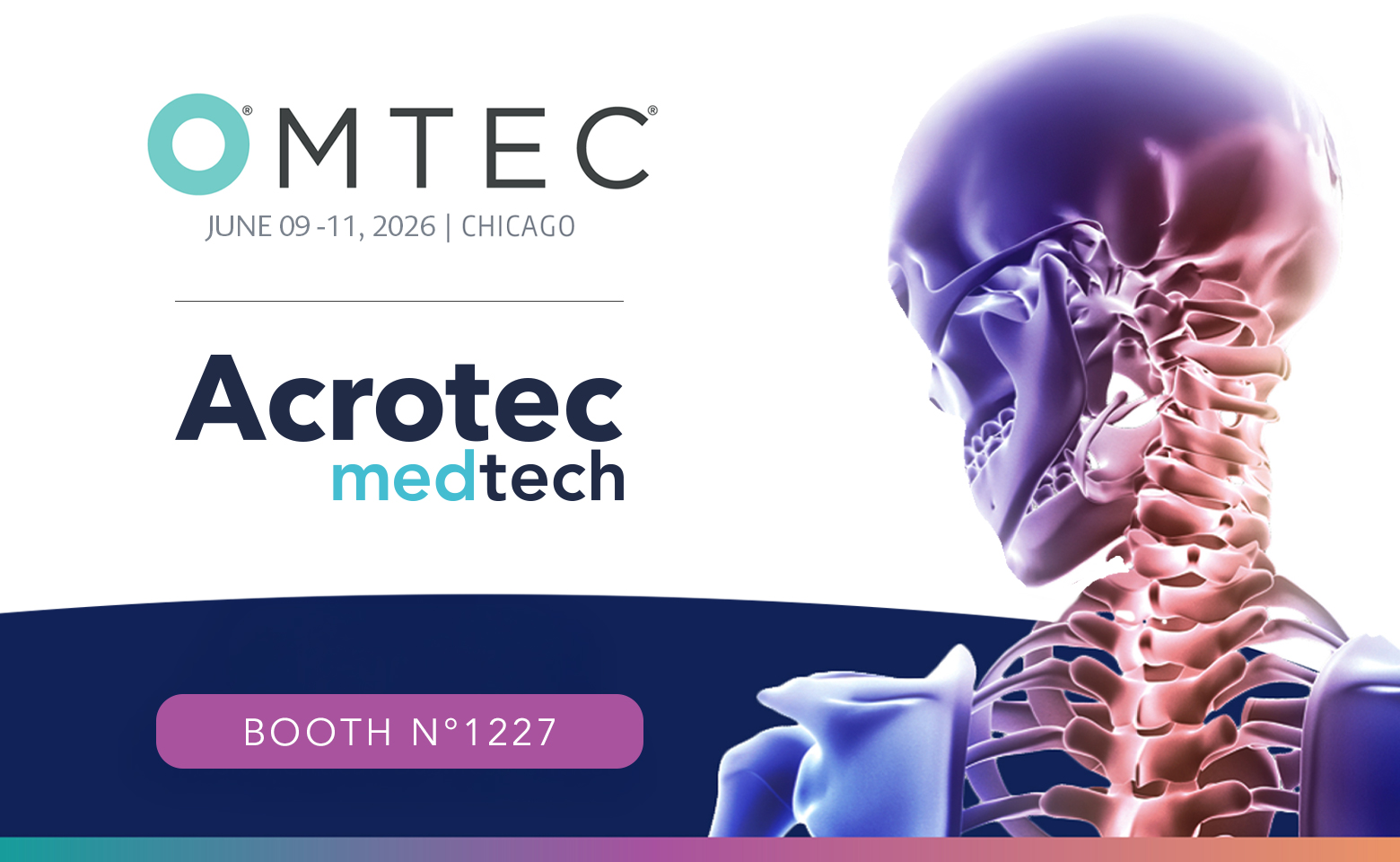 Simplifying Manufacturing Complexity for Medtech OEMs at OMTEC 2026